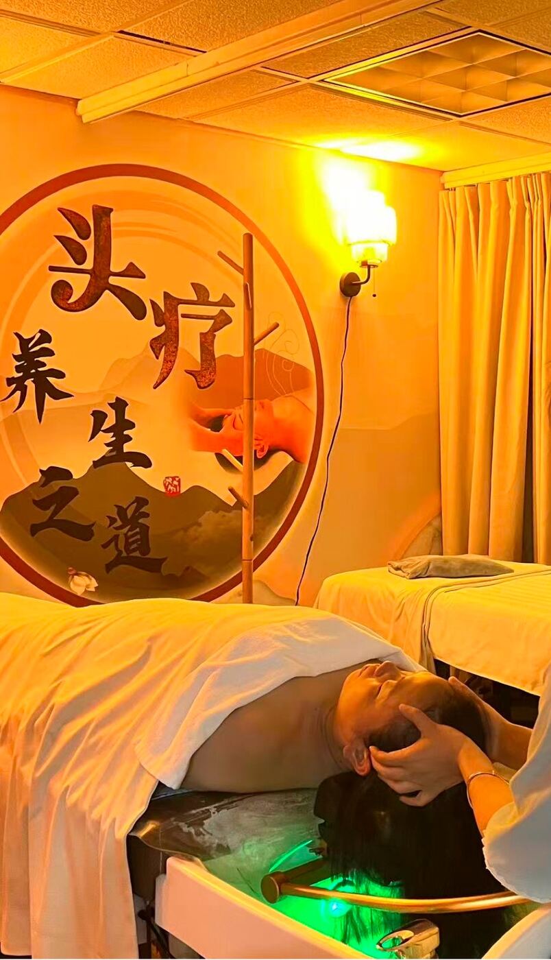 Head spa room at Eastern Head Spa Mineola